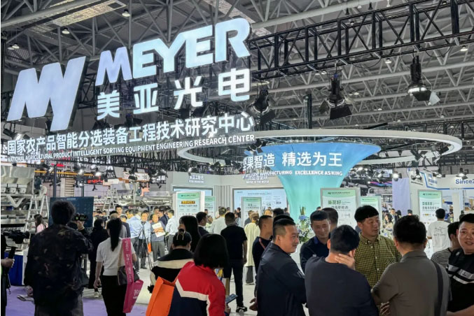 Sản xuất hạt thông minh, sự xuất sắc là vua! Meyer đã công bố ba cải tiến lớn tại Triển lãm Thực phẩm năm 2024 về Hạt và Trái cây sấy khô của Trung Quốc!